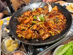 铁板五花肉八爪鱼-几之上韩国小食
