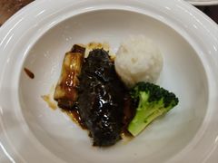 葱烧海参捞饭-鲁宴·鲁煨黄河生态大鲤鱼(月坛店)
