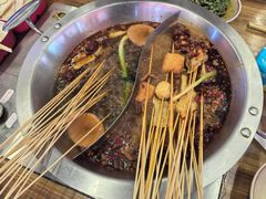 -拈签一笑黄牛肉辣卤串串