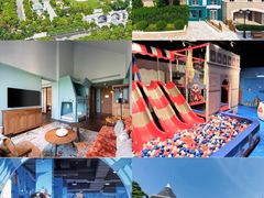-海悦山庄酒店-花园泳池