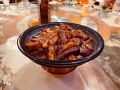 鲜贝烧茄子-那家小馆•北京菜•烤鸭(香山店)