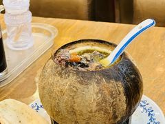 椰子炖竹丝鸡-达扬原味炖品(德政中路店)