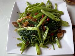 泰式飞天炒通菜-龙记·香港茶餐厅(海上世界店)