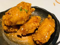 蜂蜜蒜香鸡中翅-盐说Salt Talk北美风味西餐厅(海上世界店)