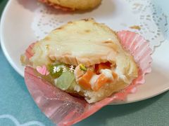 三文鱼蛋挞-阿政粤小馆(中央大街店)