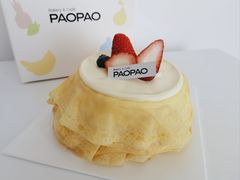 草莓千层蛋糕-PAOPAO Bakery&Café(港汇店)