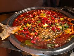 -探鱼·鲜青椒爽麻烤鱼(北京路天河城店)