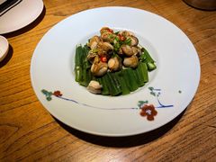 秋葵拌扇贝-双合园·海鲜水饺青岛菜(上清路店)