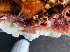 -清真马乐贝腊牛肉蛋黄菜夹馍(马蓉洒金桥店)
