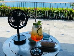 -日落吧·海景咖啡厅·餐酒吧·鸡尾酒·下午茶·乐队表演·浪漫夕阳·三亚文华东方酒店