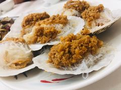 蒜蓉粉丝蒸扇贝-北戴河庆山饭店·海鲜砂锅粥(北戴河黑石路店)