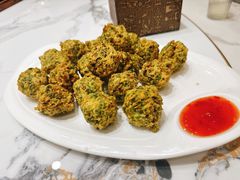 香酥茼蒿丸子-小郭私房菜·海肠捞饭店(学士街店)