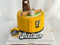 -咖咖熊蛋糕定制·英国蓝风车动物性淡奶油