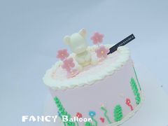 -卡比儿童蛋糕·心意定制·低脂零卡糖动物奶油FancyBALLOON(滨海店)