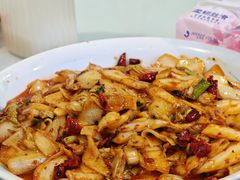 白菜炒面皮-蓝田九大碗民俗食府(蓝田店)