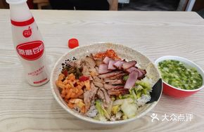 Pork Ear and Barbecue Rice