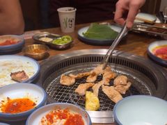 -明洞阿姨·韩式酱蟹烤肉·创意料理(三元桥店)