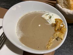 蘑菇汤-秋林西餐厅