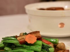 菜心烧肉炒鲮鱼球-广州酒家(昌岗地铁站店)
