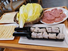 蔬菜虾滑-守柴炉烤鸭(鱼嘴店)