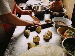 葱油煎饼-王记生烫牛杂面馆(兰陵路店)