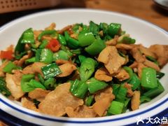 渣辣椒炒油渣-肠相汇常德老肠子馆(雨花亭店)