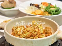 堂烹鱼籽酱花菜-狮王府淮扬菜(夫子庙老门东店)