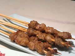烤羊肉串-蚝翅·海鲜粥·烧烤·宁夏滩羊季(玉米楼店)