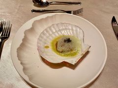 新鲜北海道扇贝-北京古城老院厉晓麟精致菜