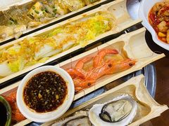 -胡须哥网红竹筒菜