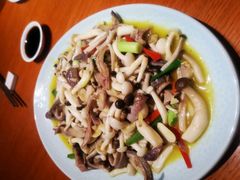 海鲜菇炝肚丝-蔡阿水羊肉店