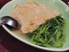 鸡汁腐皮香蒿-新白鹿餐厅(爱琴海购物中心店)