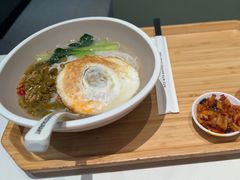 酸豆角肉末米粉配煎蛋-72街荷叶饭(大德路店)