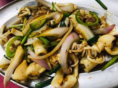 爆炒鲜鱿-胜海大排档·海鲜·黄鳝饭(十年老店)