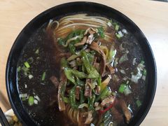 青椒干子肉丝面-瞻老元面馆(双塘路店)