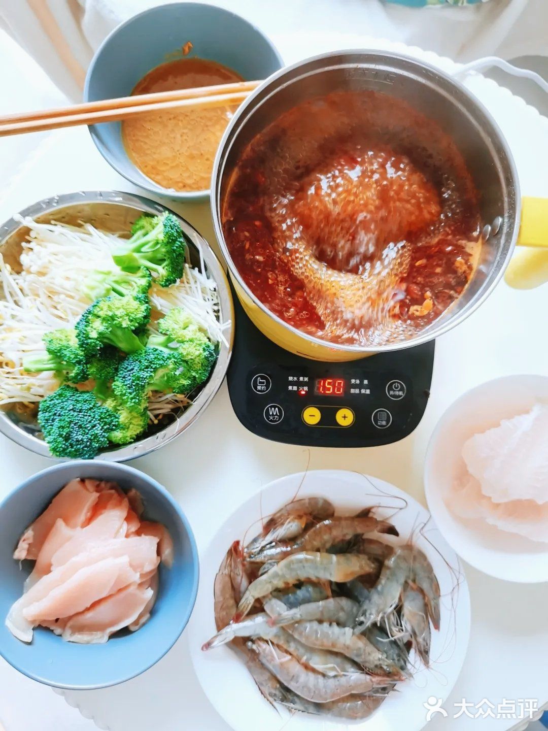 自制海底捞美味火锅，成本30元以下 #一人食#