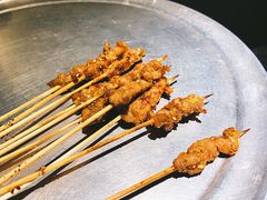 招牌羊肉串-烎记烧烤(蓝天花园店)
