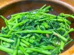 啫啫虾酱空心菜-熠盛粤味·顺德桑拿鸡(永康路店)