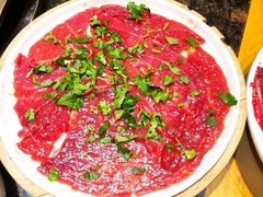 香菜嫩牛肉-一斗火锅·招财羊毛肚(泰吉滨江店)