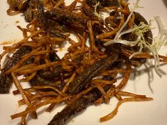 香酥馓子脆鳝-周家二小姐的菜(西津渡店)