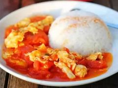 番茄鸡蛋盖饭-疯狂牛骨饸饹面(光华路店)