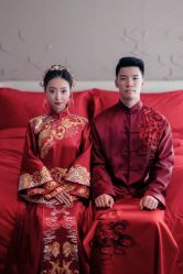 点击看大图 -藤薰定制中式嫁衣礼服旗袍店