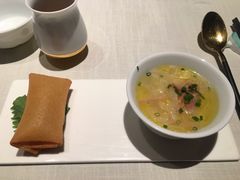 大刀金丝面配春卷-许家菜(望江店)
