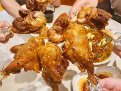 烤小羊腿-伊祥·敦煌楼