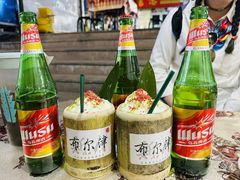 -布尔津河堤夜市
