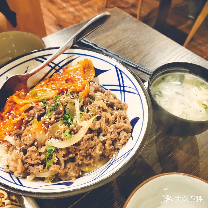 泡菜牛丼饭