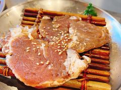 辣酱梅花肉-安又胖韩国烤肉