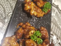 雪花糖醋里脊-绿茶餐厅(乐峰广场店)