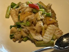 鼓椒澳带爆羊肚菌-木守西溪溪隐餐厅