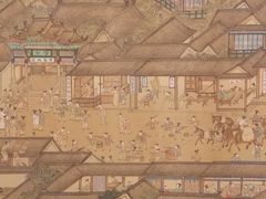 明 仇英《清明上河图》-辽宁省博物馆